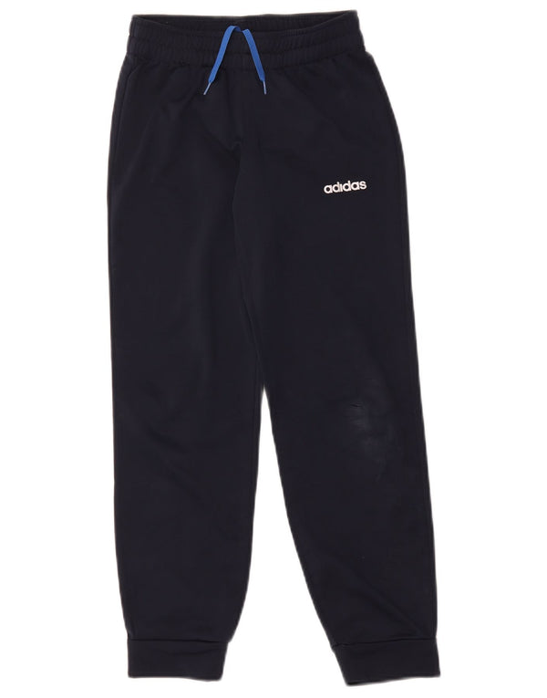 Adidas Pantalon de Survêtement Garçon Joggers 8-9 ans Bleu Marine Polyester