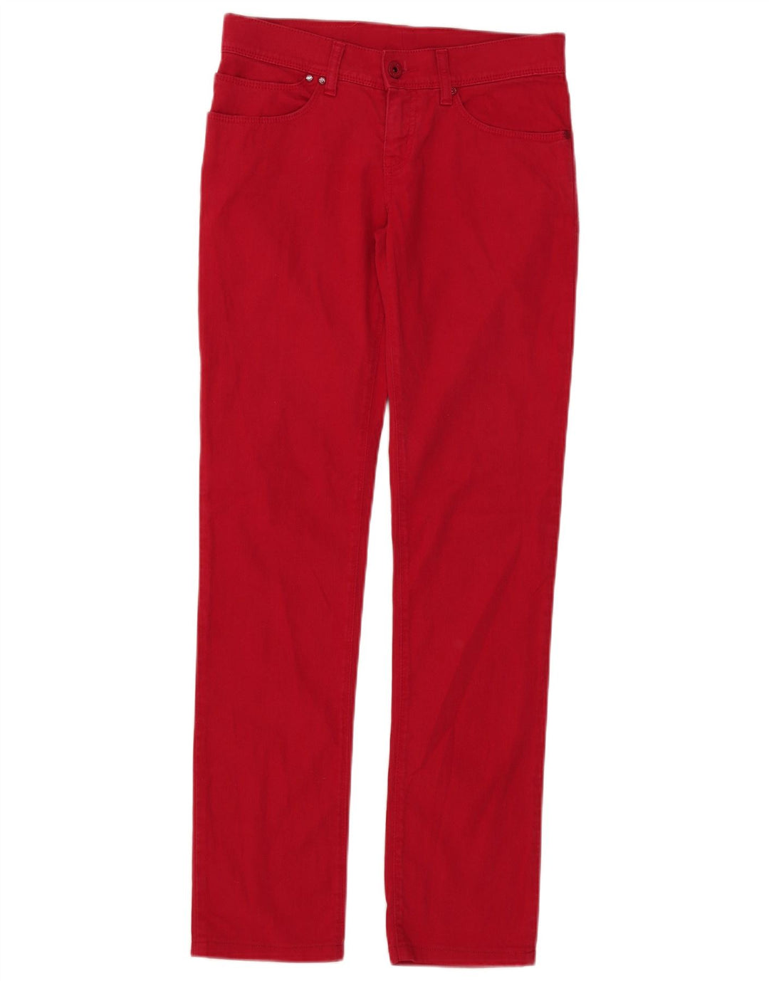 ARMANI Jean Slim Femme W29 L30 Coton Rouge