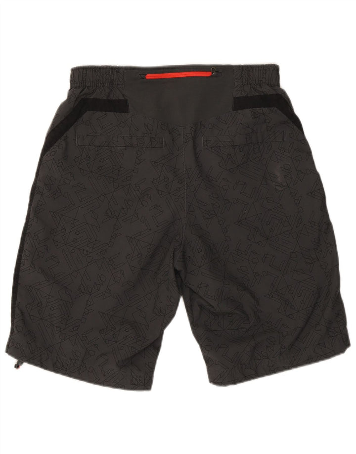 Nike Short de sport pour homme Gris moyen Polyester géométrique