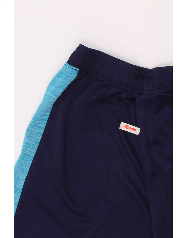 Under Armour Short de Sport Garçon 5-6 Ans Bleu Marine Colorblock Polyester