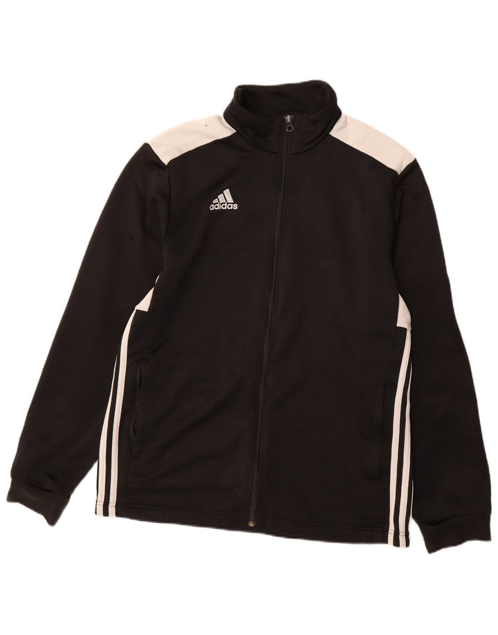 ADIDAS Veste de survêtement pour homme Large Noir Colorblock Polyester