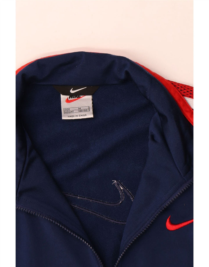 Veste de survêtement Nike pour garçon 10-11 ans Bleu marine moyen colour block