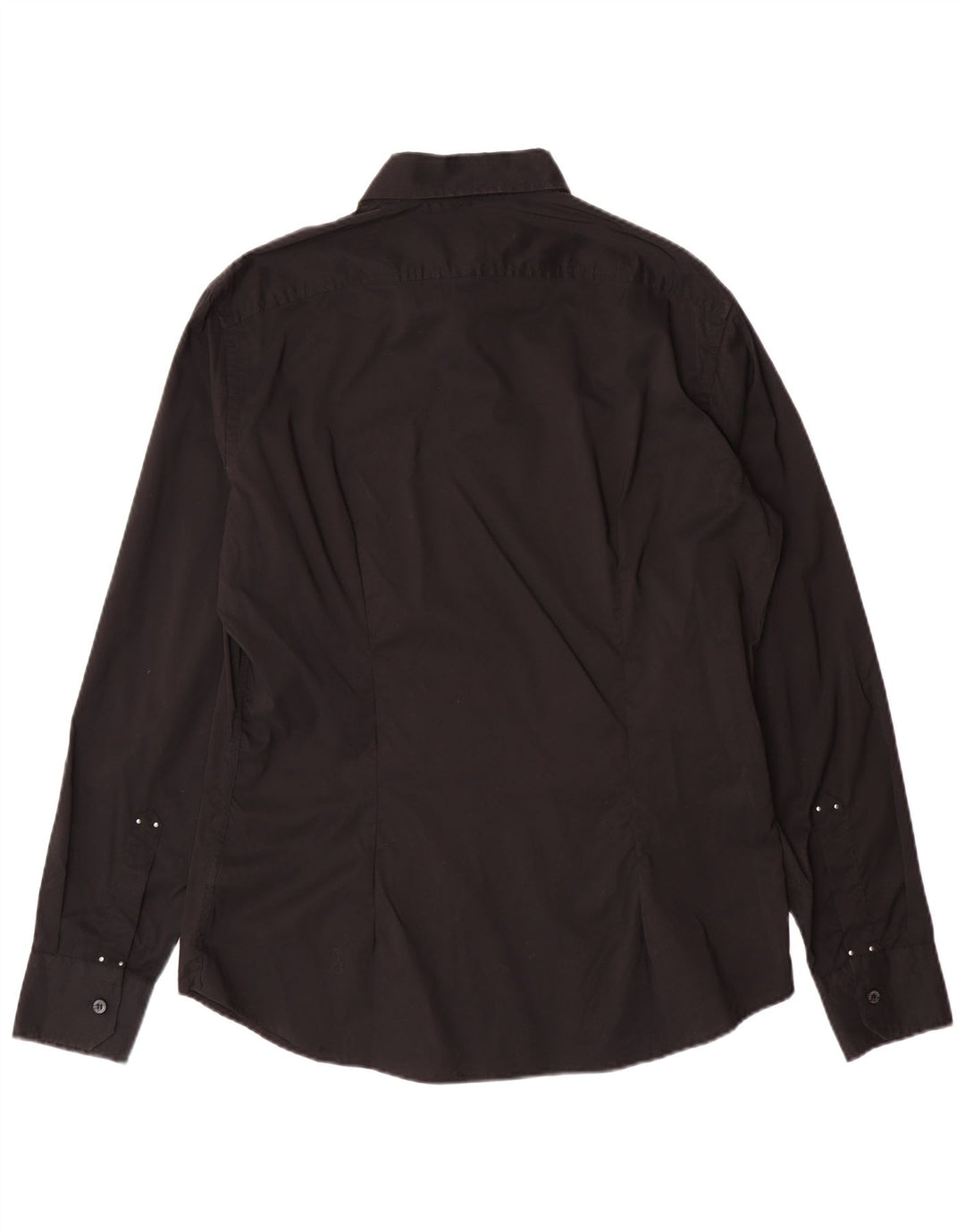 TRUSSARDI JEANS Chemise Homme Large Noir Coton