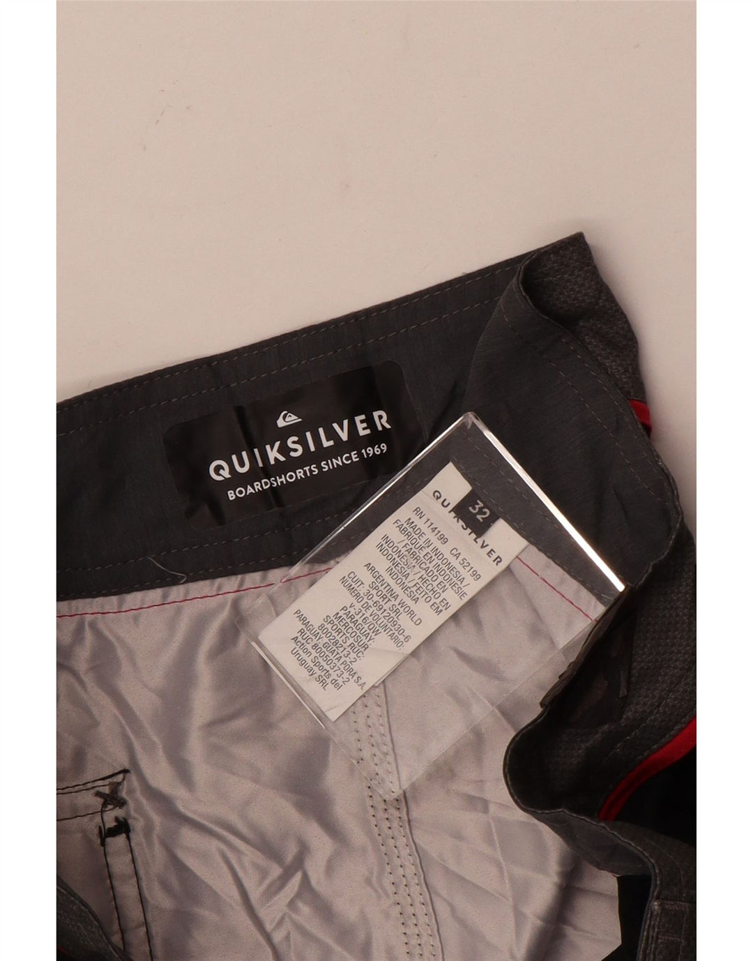 Quiksilver Short de Bain Homme Medium Noir Floral Polyester