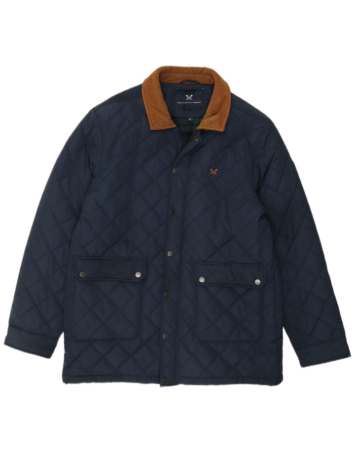 Crew Clothing Veste matelassée pour homme UK 42 XL Bleu marine Polyester