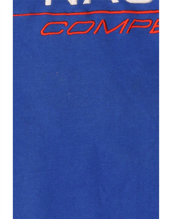 Nautica Sweat-shirt graphique pour homme en coton bleu Taille L