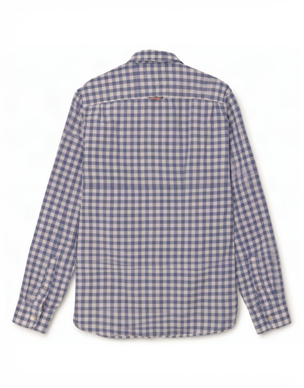 Tommy Hilfiger Chemise Homme Petit Bleu Vichy Coton