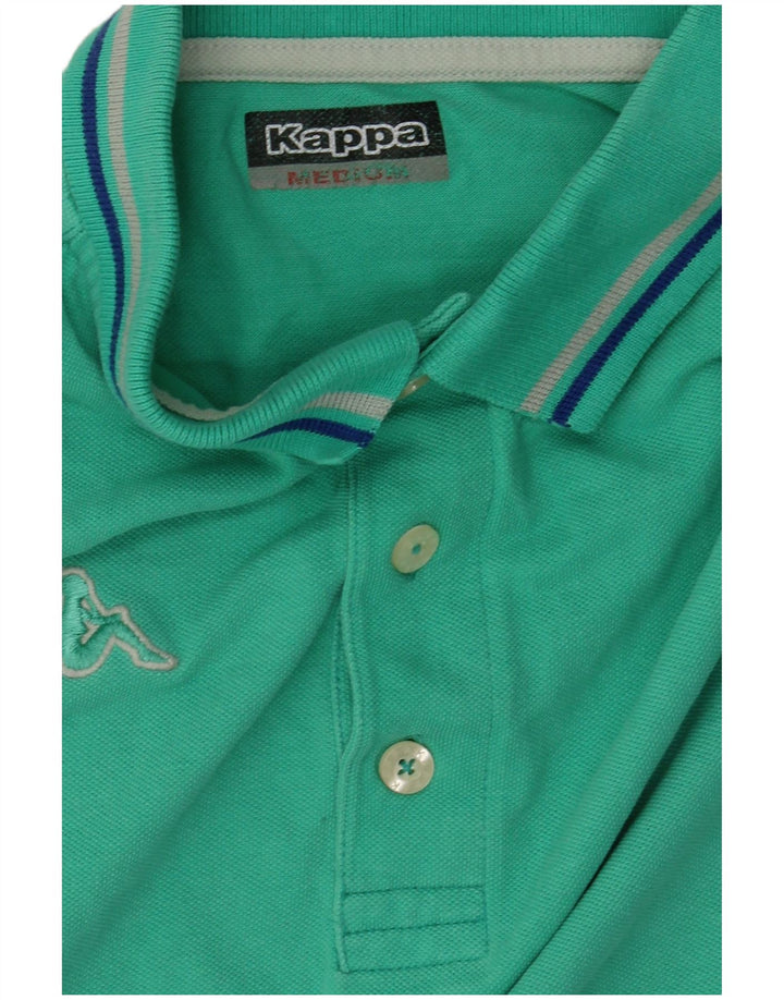 KAPPA Polo Homme Turquoise Moyen