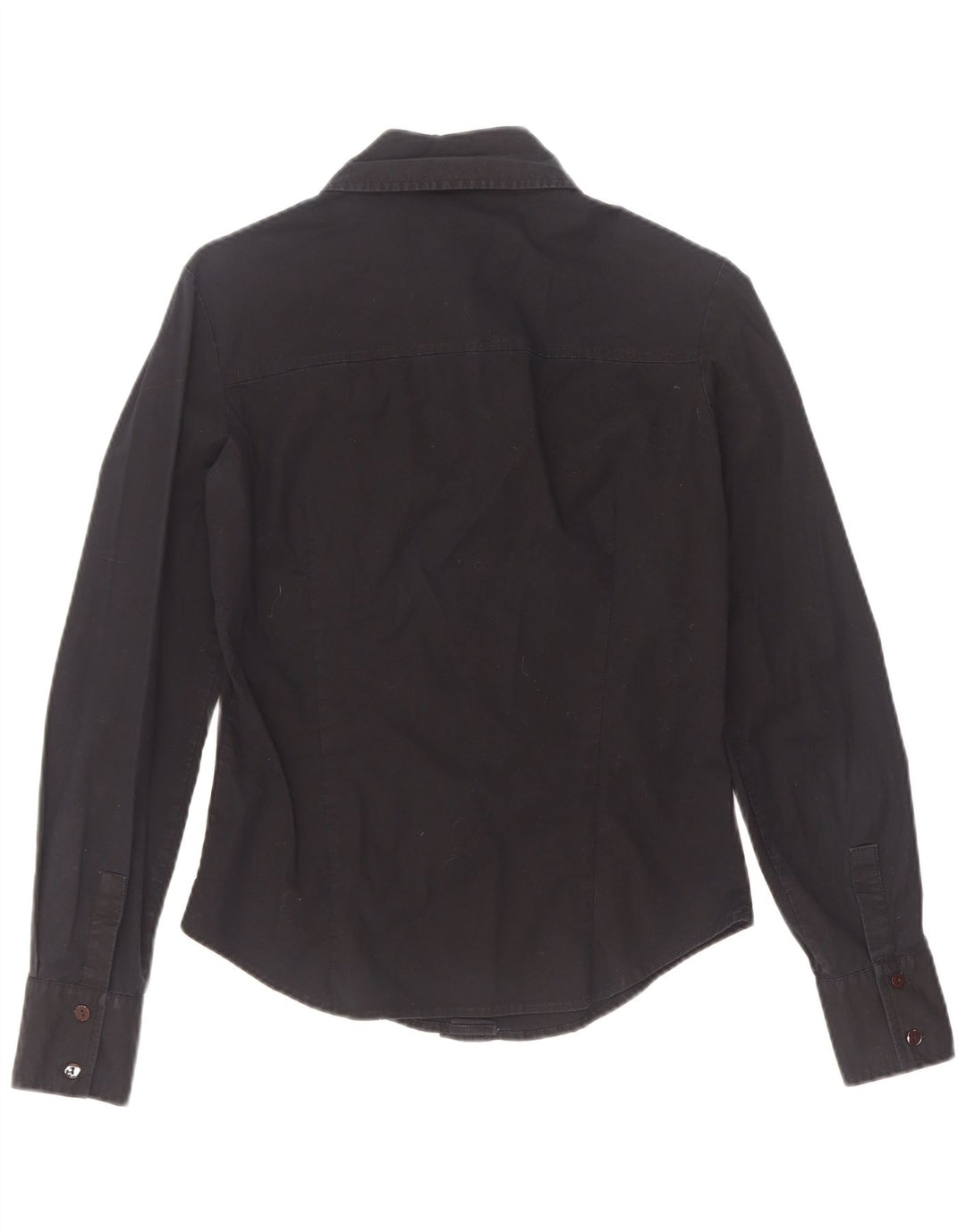 Sportstaff Chemise Femme IT 44 Coton Noir Moyen