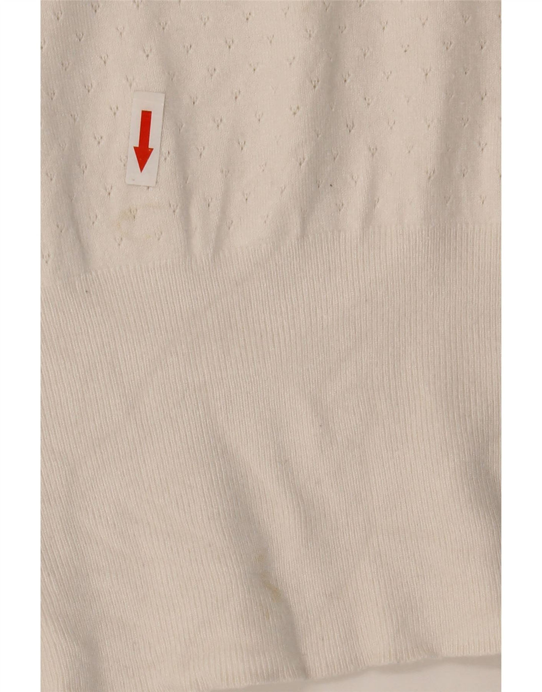 Marks & Spencer Pull à col rond pour femme UK 14 Medium Off White