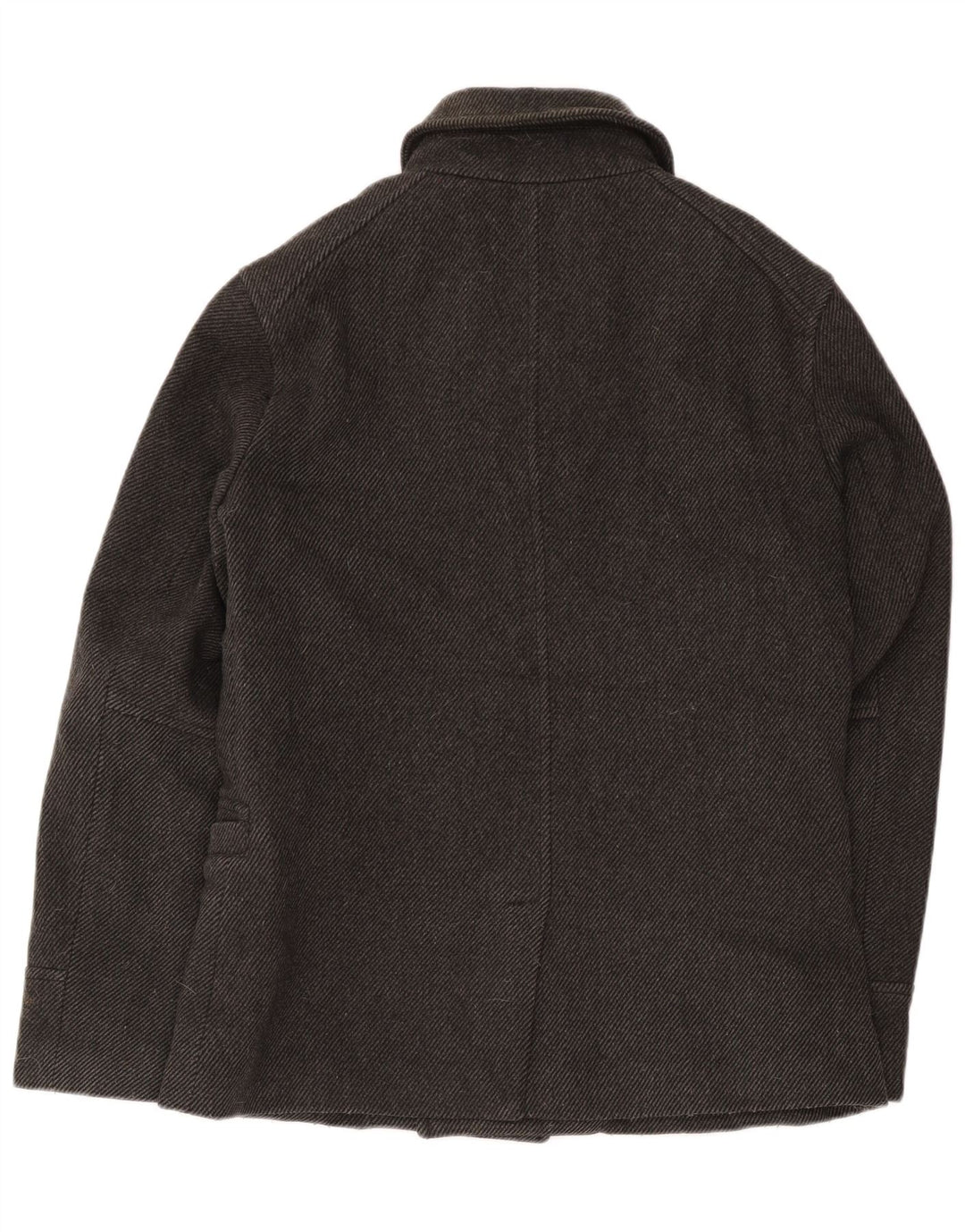 Superdry Caban Homme UK 40 Grande Laine Grise