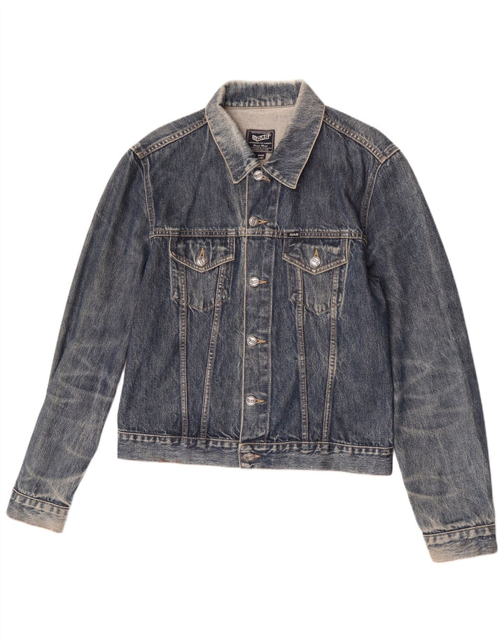 Gas Veste en jean pour homme UK 40 Grand coton bleu