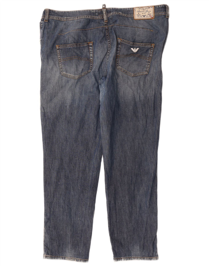 Armani Femme Jean Slim W32 L27 Bleu Coton