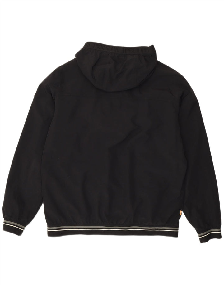 Timberland Veste bomber à capuche pour homme UK 42 XL Nylon noir