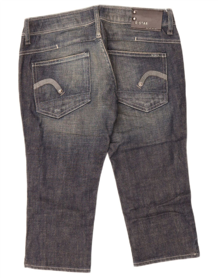 G-Star Femme Capri Jeans W28 L17 Bleu Coton