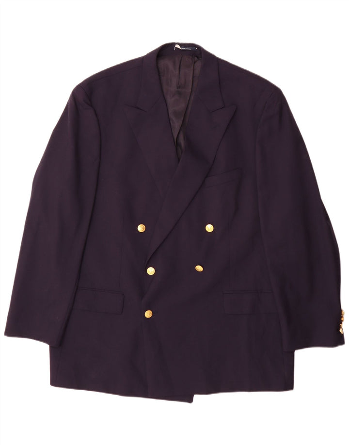 Chaps Ralph Lauren Veste blazer double boutonnage pour homme UK 42 XL Bleu marine