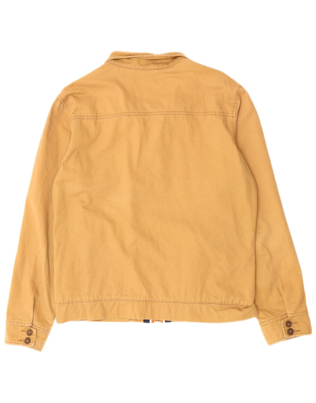 QUIKSILVER Veste Bomber Homme UK 36 Petit Coton Beige