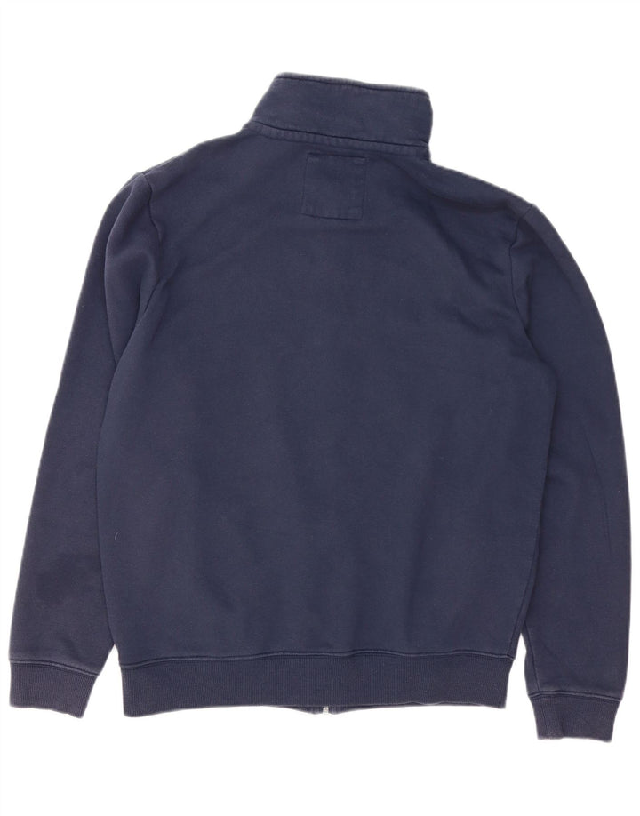 Crew Clothing Veste de survêtement pour homme en coton bleu marine moyen