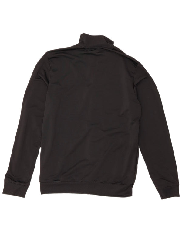 Adidas Veste de survêtement graphique pour homme UK 38/40 Noir moyen Polyester