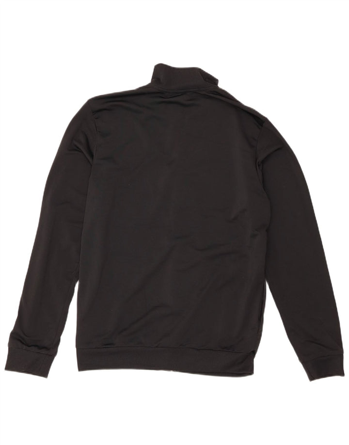 Adidas Veste de survêtement graphique pour homme UK 38/40 Noir moyen Polyester