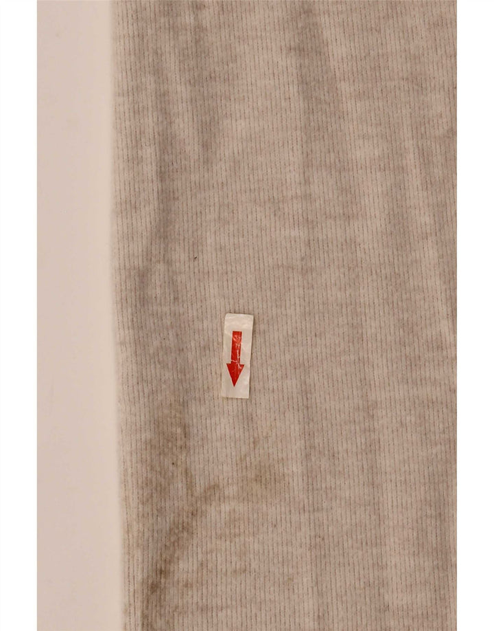 Pantalon de survêtement Zara Femme UK 14 Large Beige Polyester