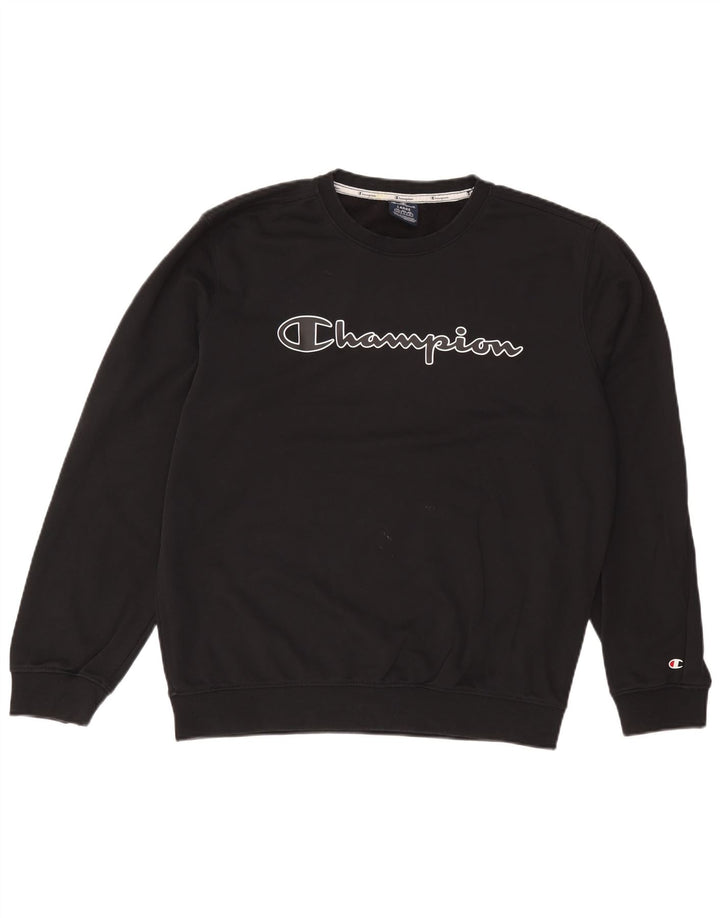 Champion Sweat-shirt graphique pour hommes, grand, noir