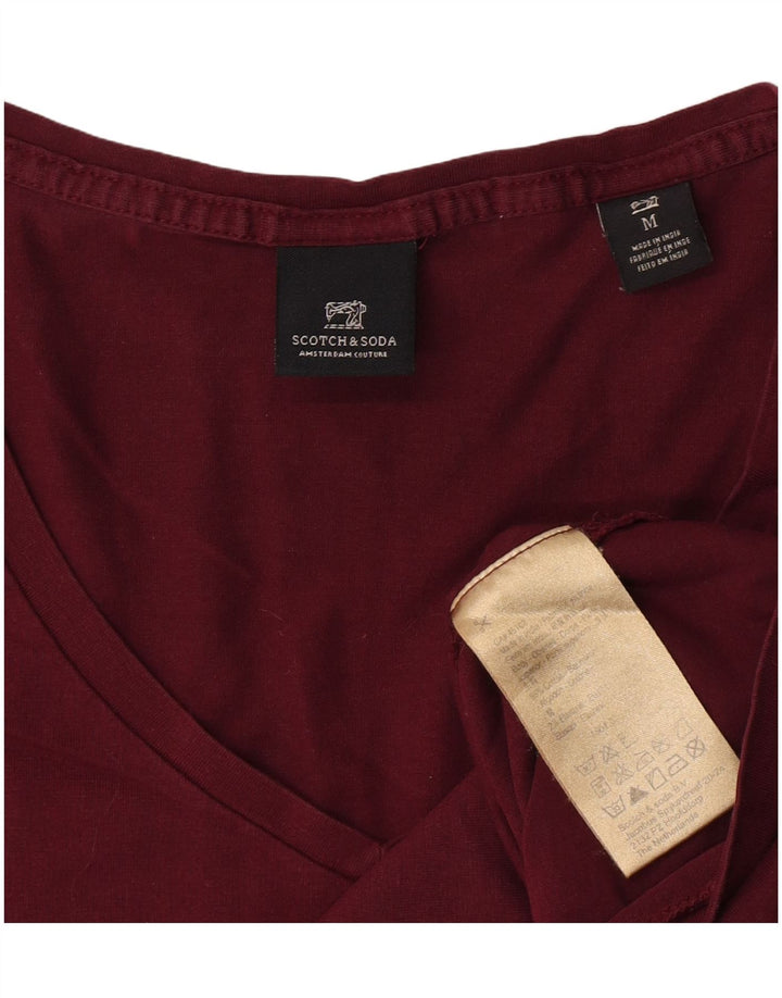 Scotch & Soda T-Shirt Homme Marron Moyen Coton