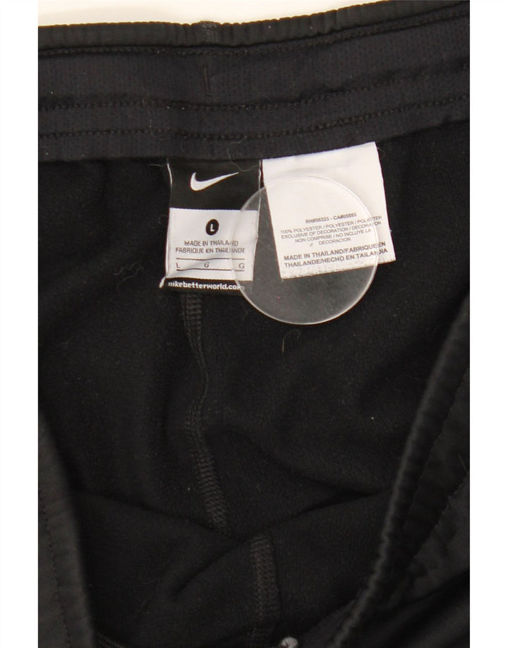 Nike Pantalon de survêtement Therma-Fit pour homme Taille L Noir Polyester