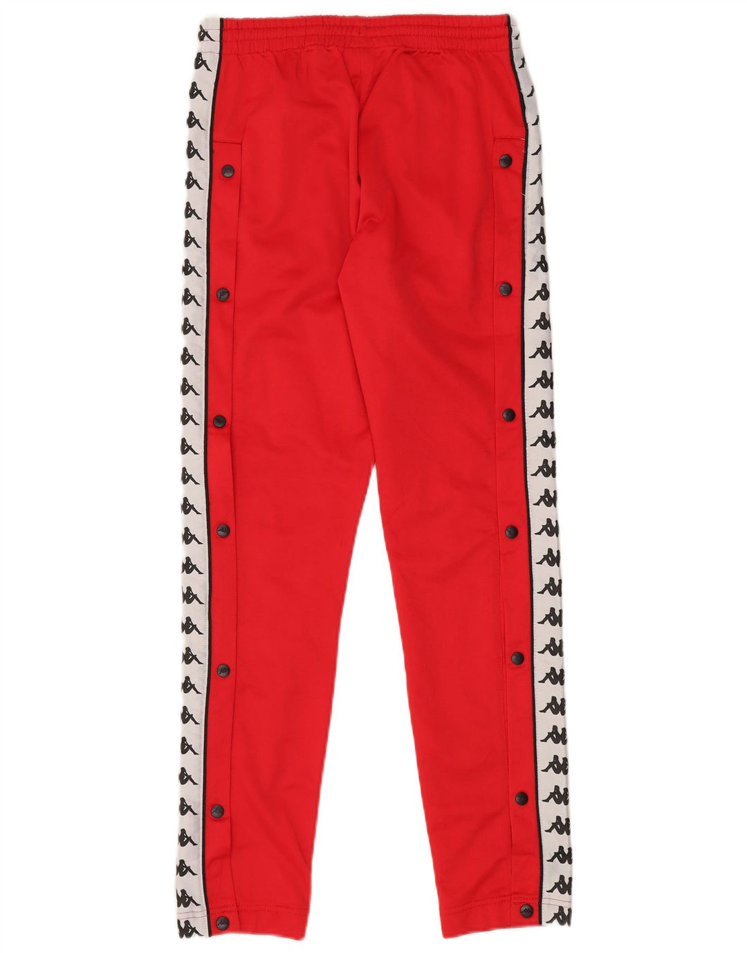 Kappa Pantalon de Survêtement Graphique Homme Petit Rouge Polyester Colorblock