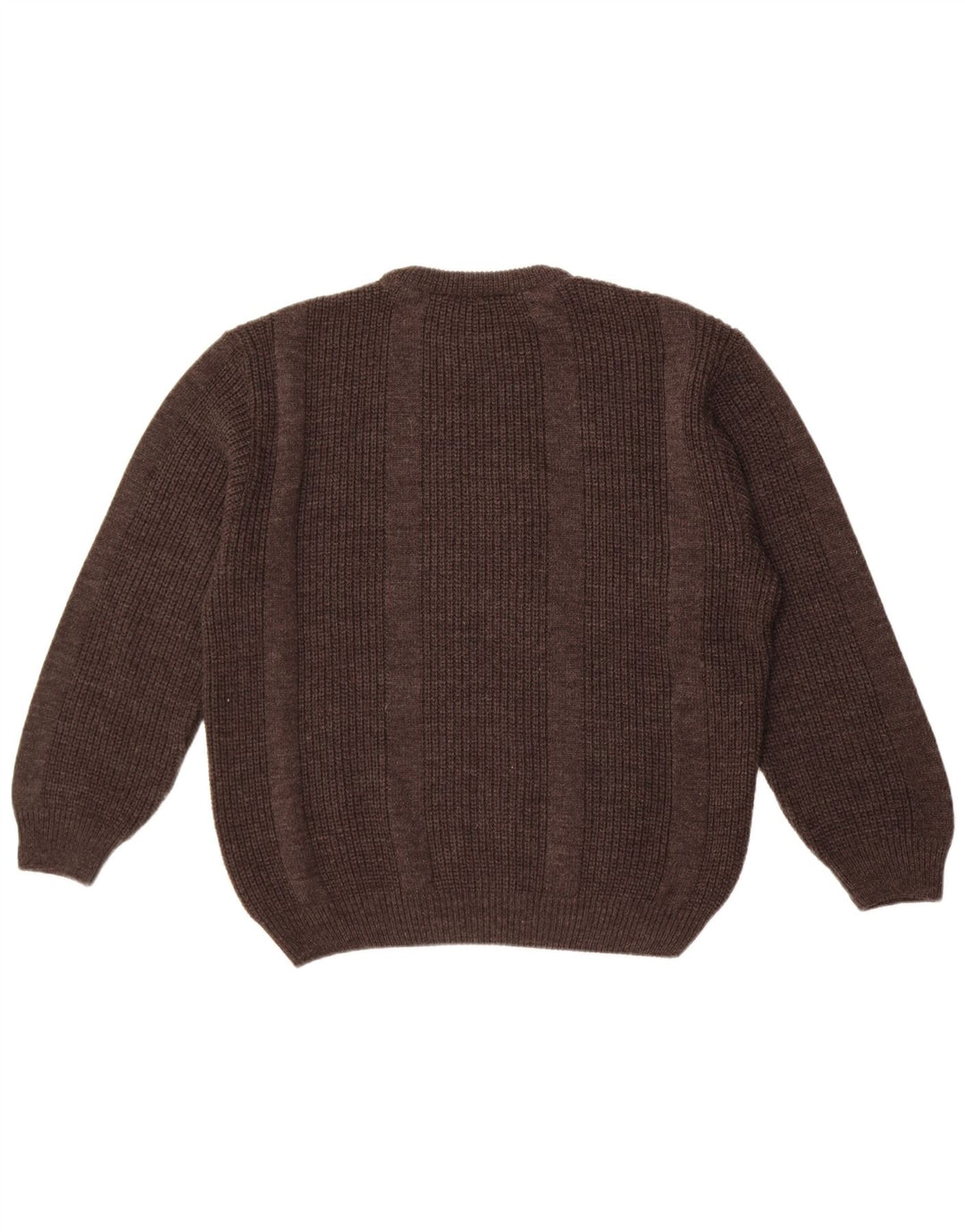 Barisal Pull ample à col rond pour homme Gris moyen Polyacrylique