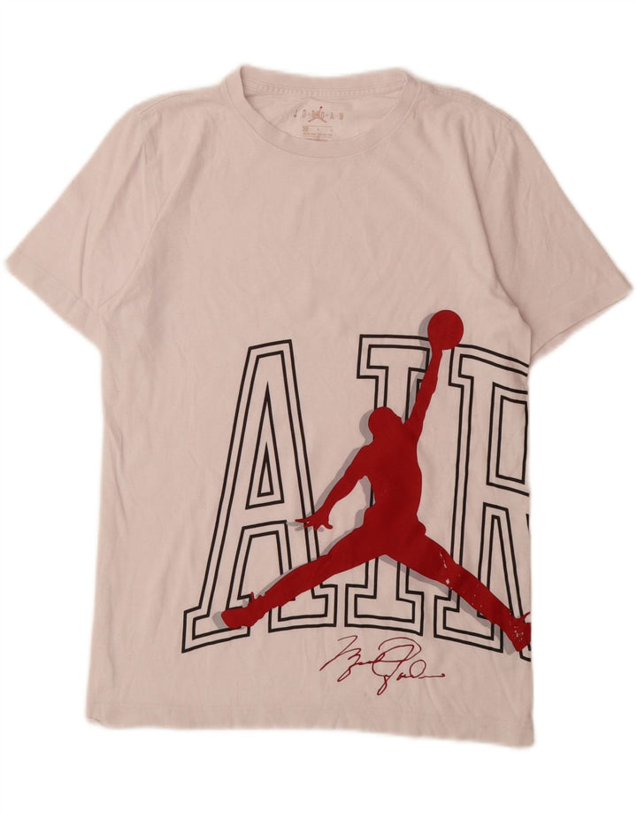 JORDAN T-shirt graphique pour garçon 12-13 ans Grand Blanc
