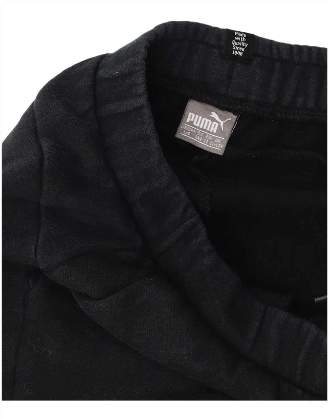 Puma Pantalon de Survêtement Graphique Garçon 11-12 ans Noir