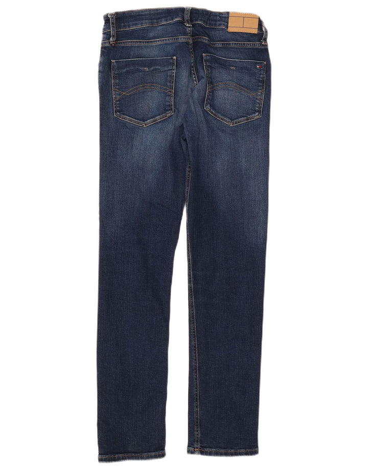 TOMMY HILFIGER Jean Slim Fille 13-14 ans W26 L29 Bleu Coton
