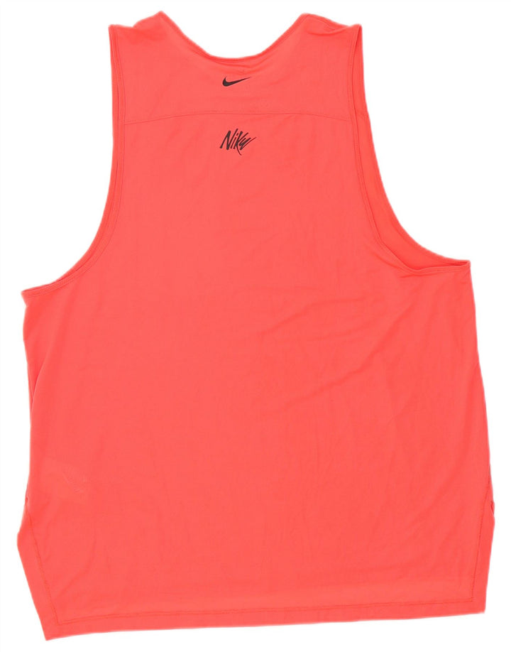 Nike Hommes Débardeur Grand Rose Polyester Sports