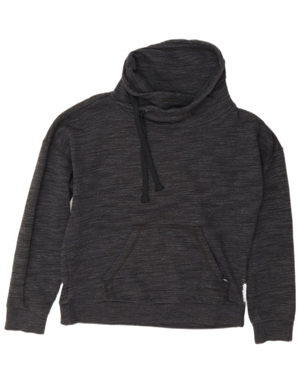 Reebok Sweat-shirt surdimensionné pour femme UK 4/6 XS Gris chiné en coton