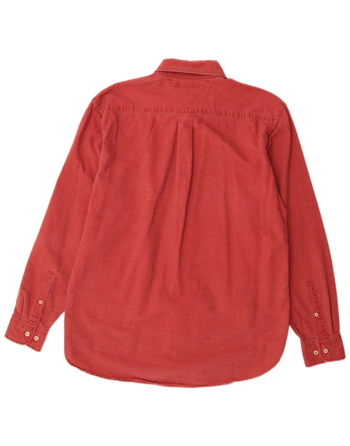 Tommy Hilfiger Chemise Homme Rouge Moyen Coton