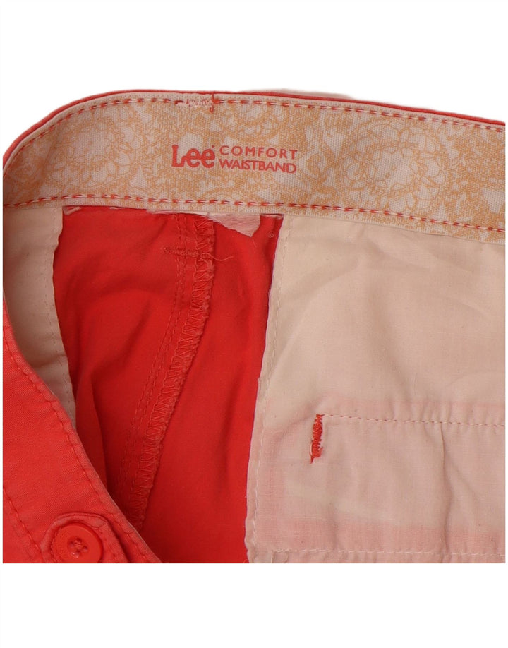 Lee Bermuda Regular Femme W38 XL Rouge