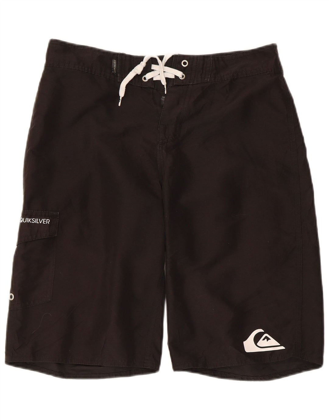 Quiksilver Short de bain graphique homme petit noir polyester