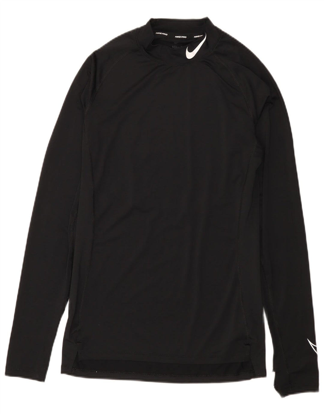 Nike Haut Dri Fit Graphic à manches longues pour homme Noir moyen Polyester