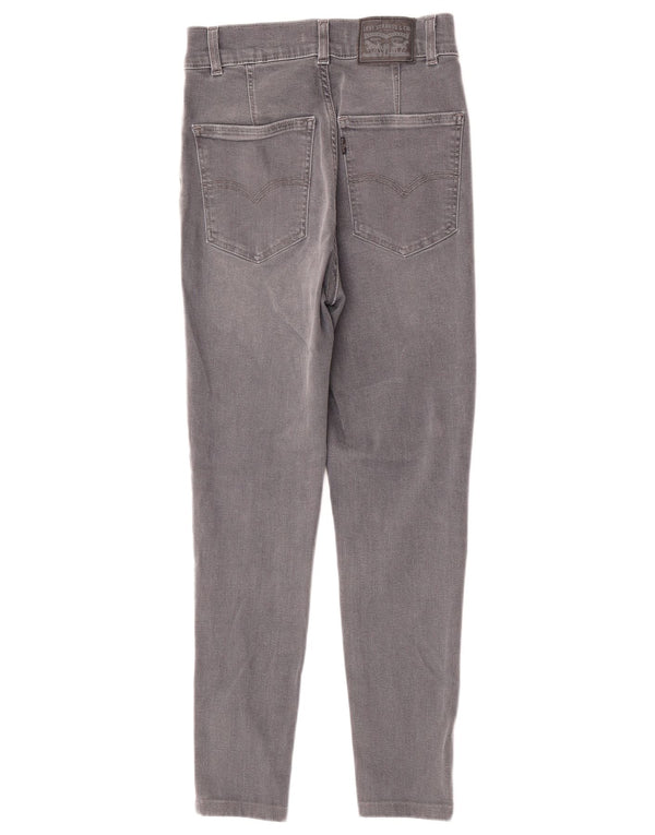 Levi's Jean Mile High Super Skinny W27 L28 Femme Gris Coton