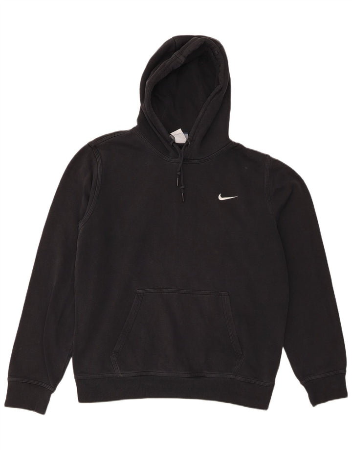 Nike Pull à capuche pour homme en coton noir Taille L