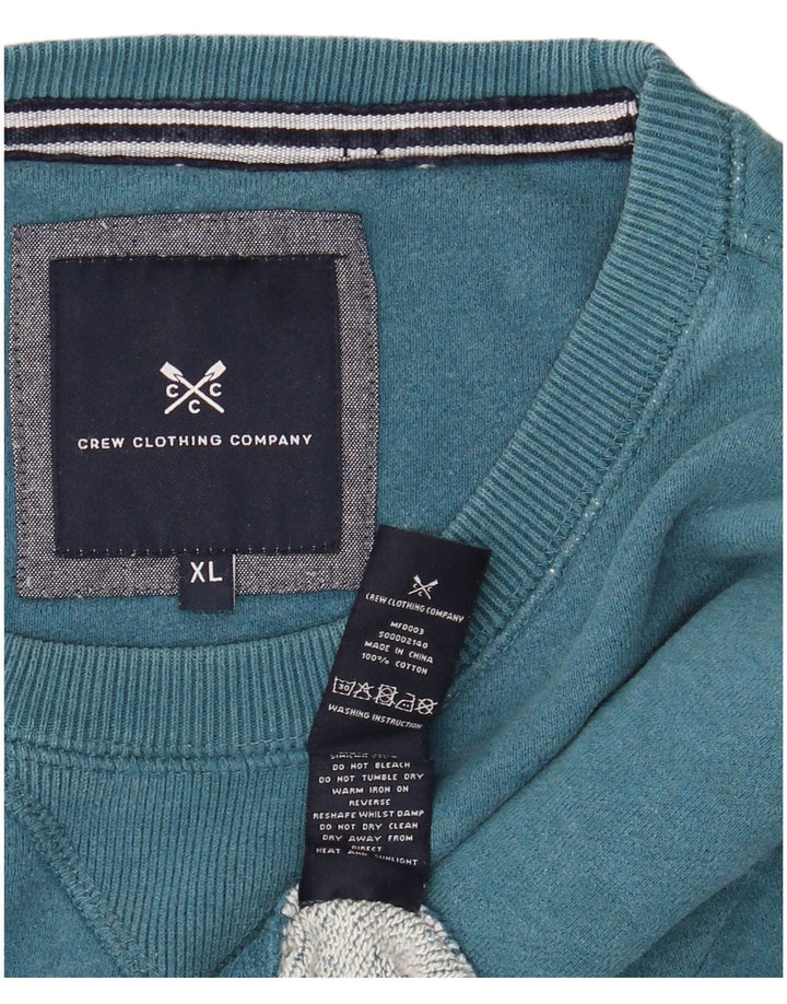 Crew Clothing Sweat-Shirt Homme XL Bleu Coton