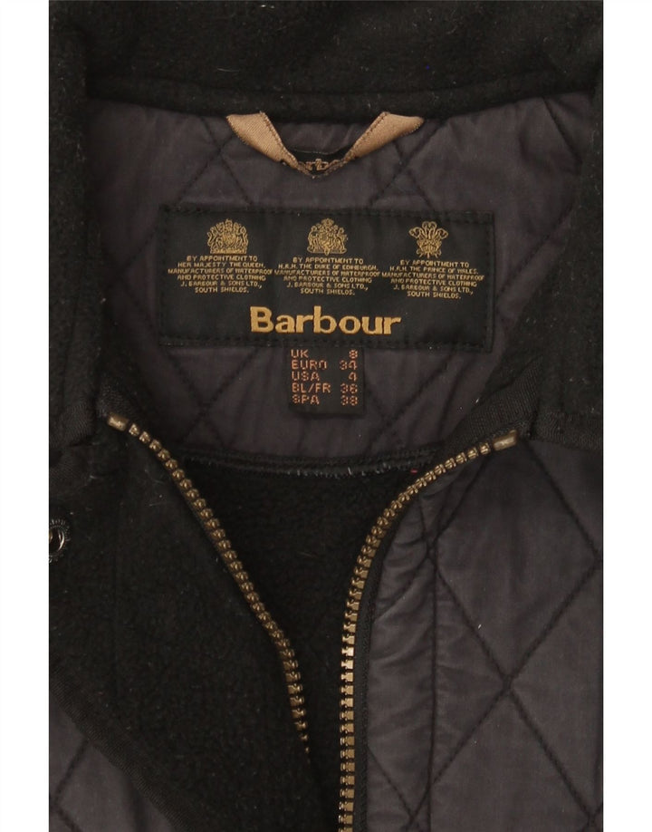 Barbour Veste matelassée pour femme UK 8 Small Bleu marine