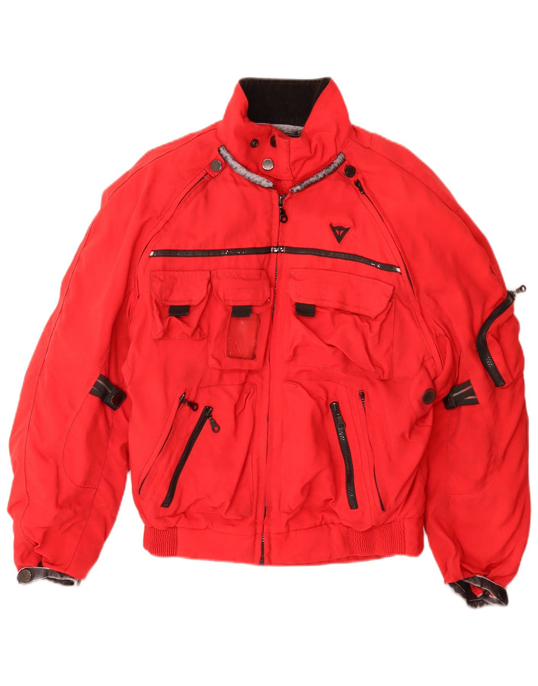 Dainese Veste Racer Homme Taille 50 Nylon Rouge Moyen
