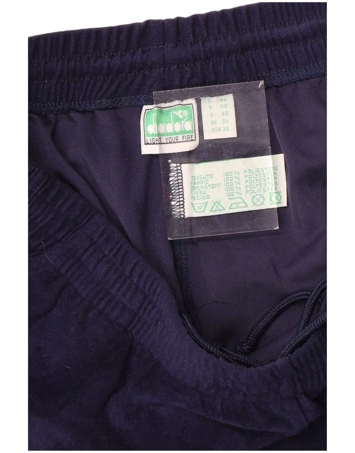 DIADORA Pantalon de Survêtement Velours Homme XL Bleu Marine Polyester