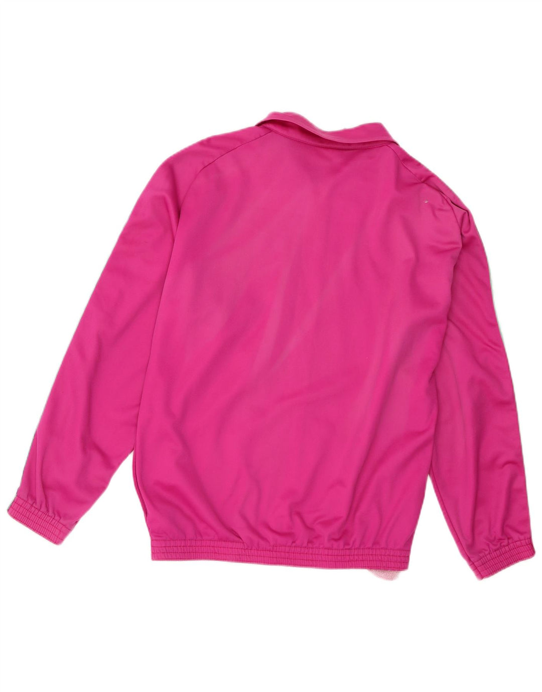 vintage Mens Graphic Survêtement Top Veste Petit Rose Géométrique