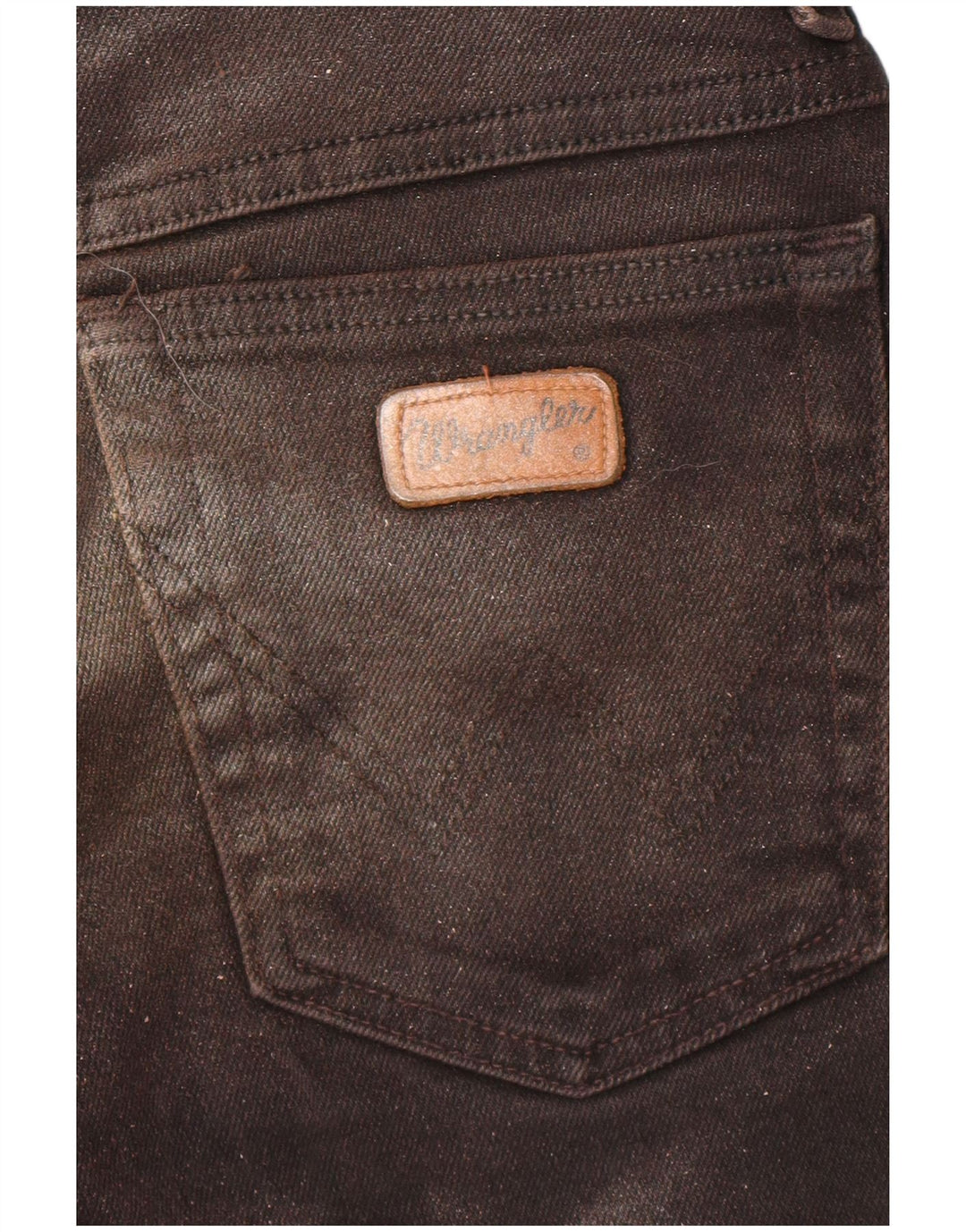 Wrangler Jean Slim Femme W34 L32 Marron Tie Dye