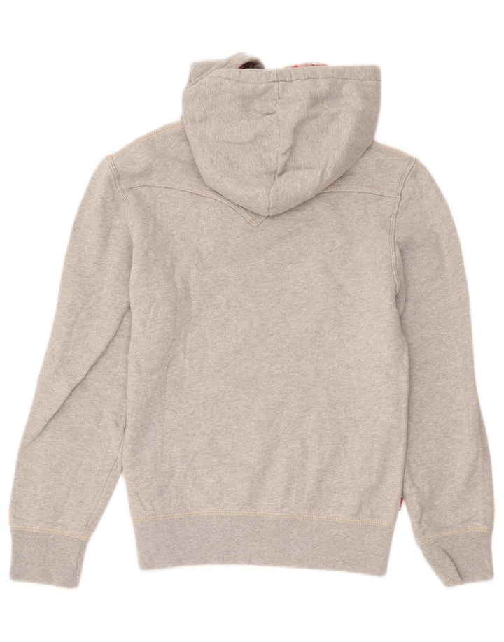 Levi's Pull à Capuche Graphic Homme Petit Gris Coton
