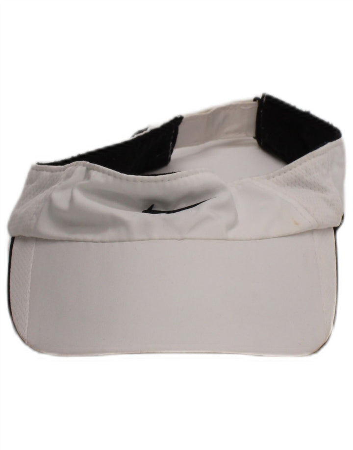 Nike Casquette à visière pour femme Taille unique Blanc Polyester Sports