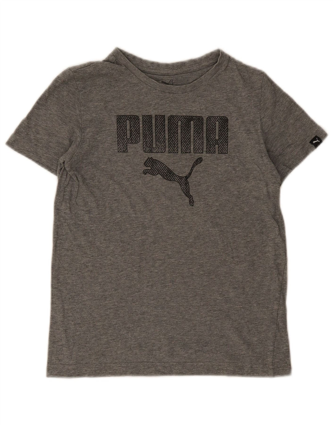 Puma T-Shirt Graphique Garçon 11-12 ans Gris